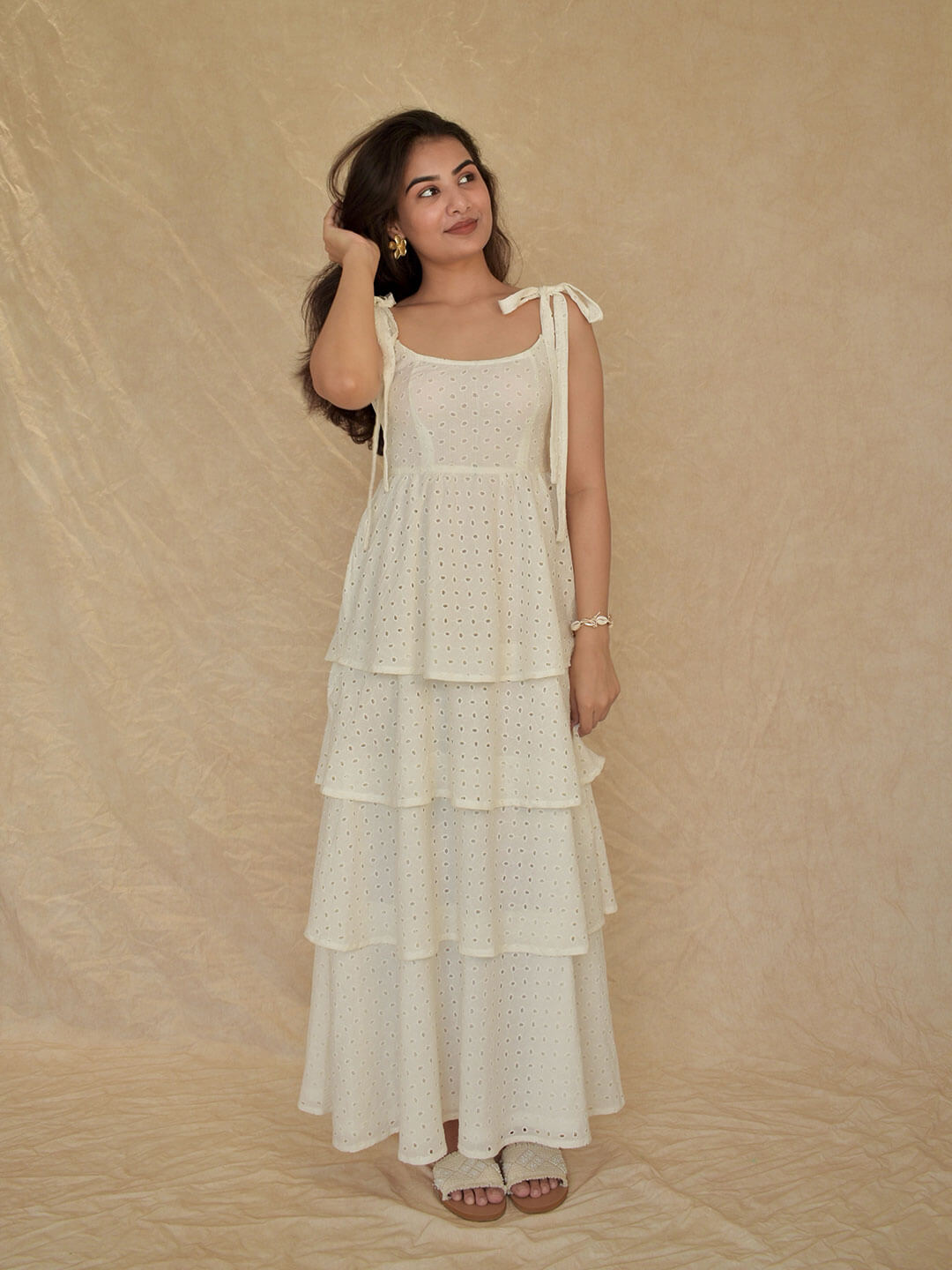 Ivory Bloom Dress