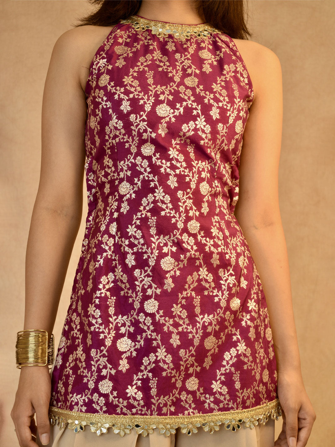 Regal Radiance Banarasi Kurti