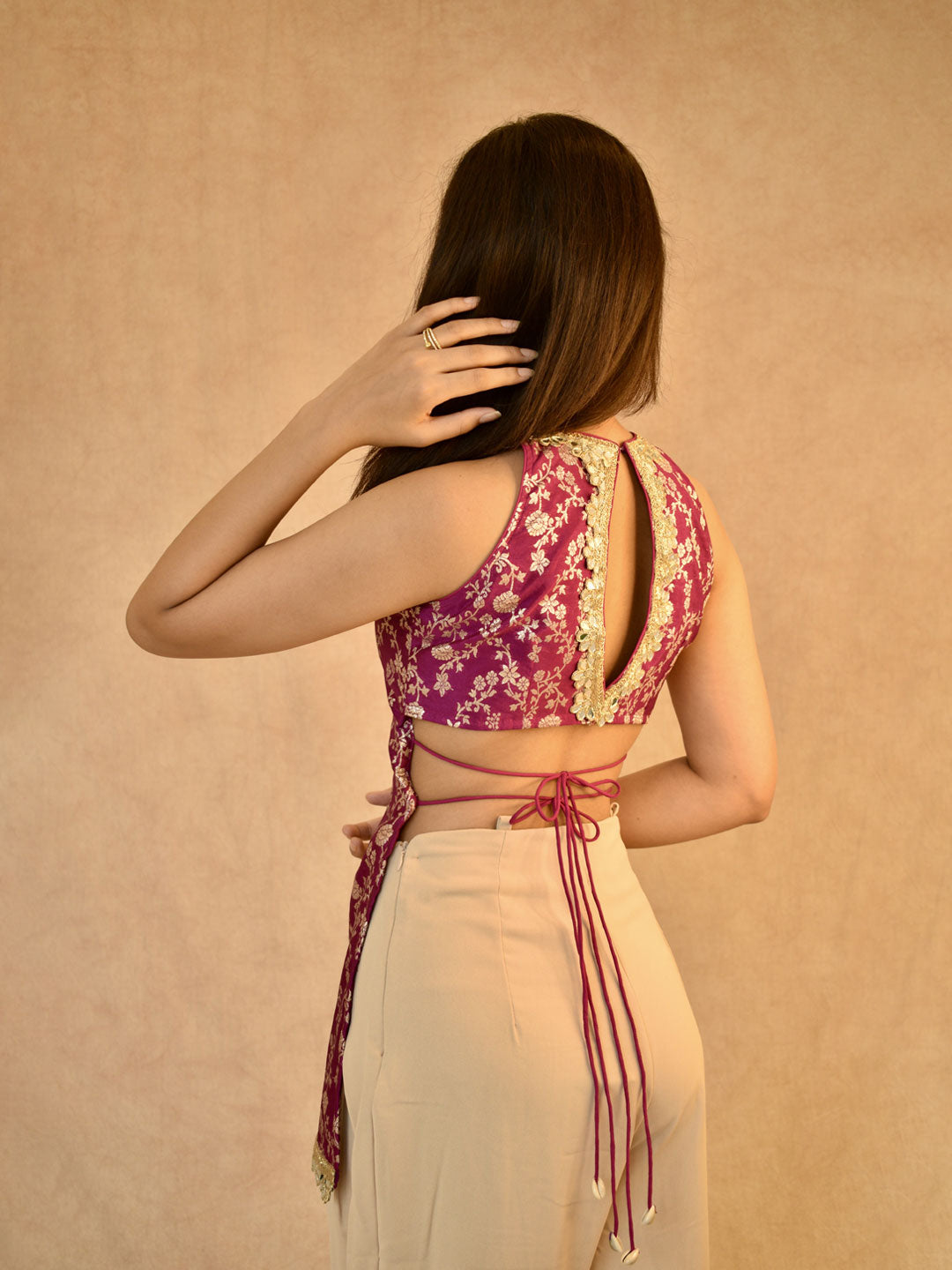 Regal Radiance Banarasi Kurti